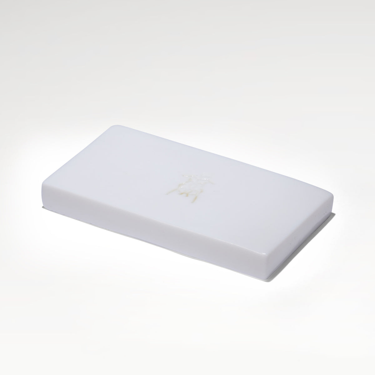 Small Custom Porcelain Nameplate · 小號訂製瓷牌 · 10 × 5 × 1.5 cm · lettering shown as an example