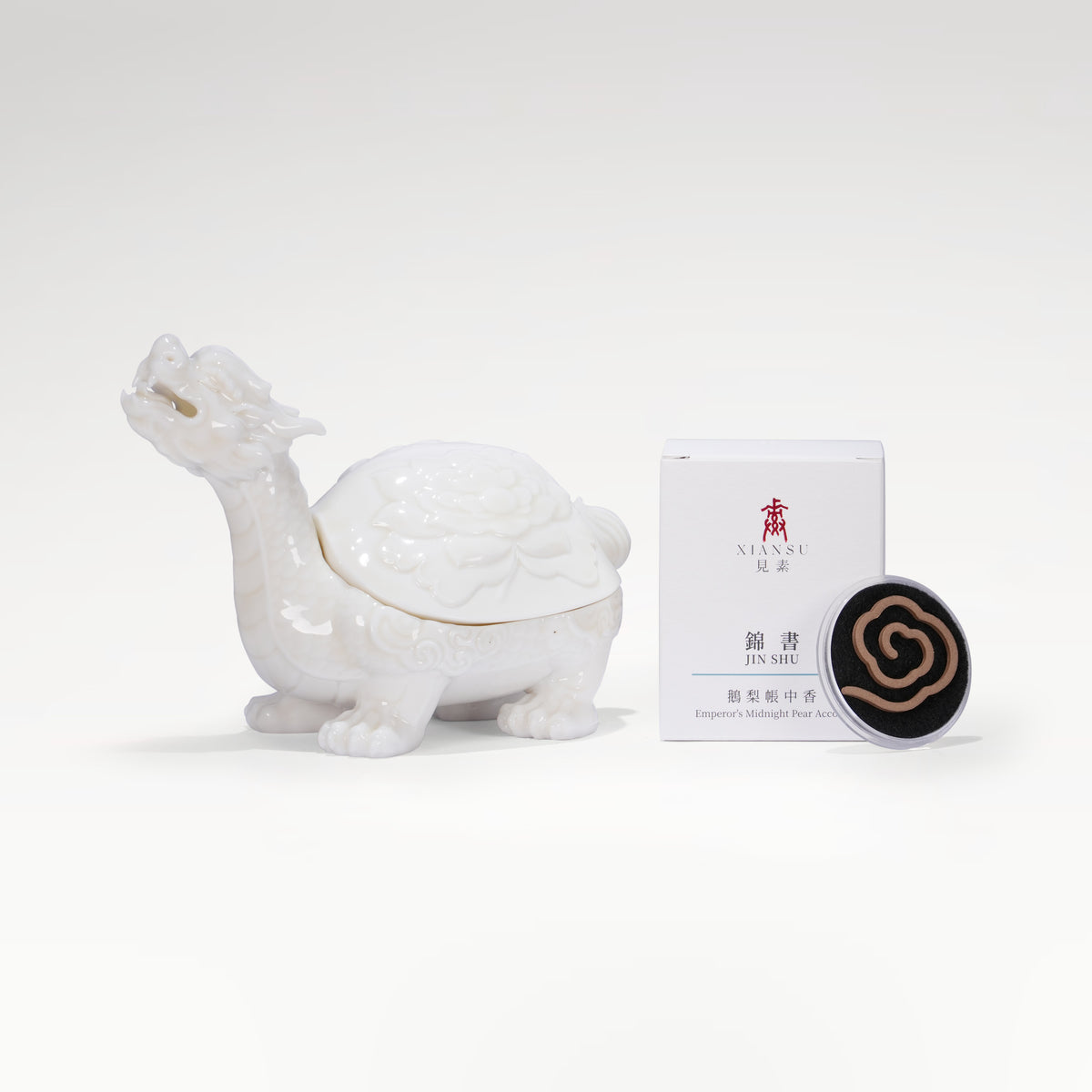Jin Shu — Emperor's Midnight Pear Accord · 錦書·鵝梨帳中香 (Incense Cakes)