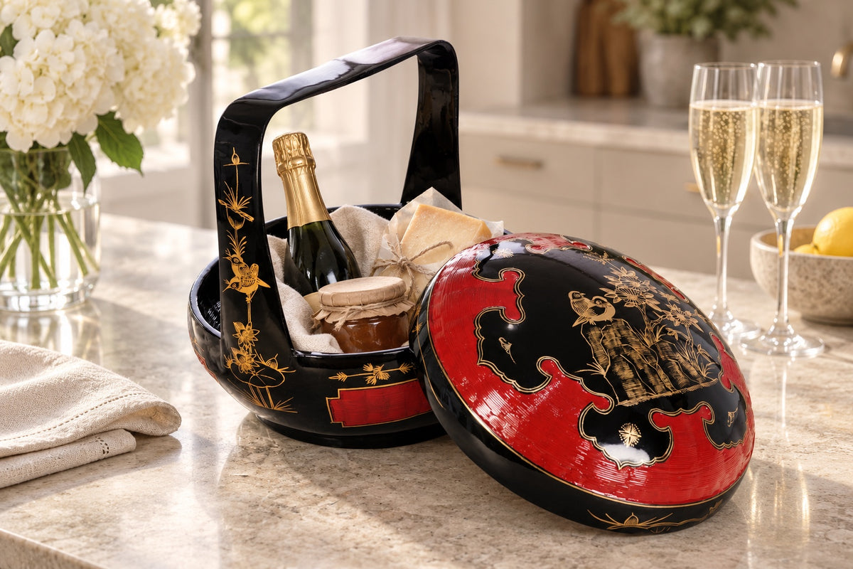 Ping An · Yongchun Lacquer Basket · 平安·永春漆籃