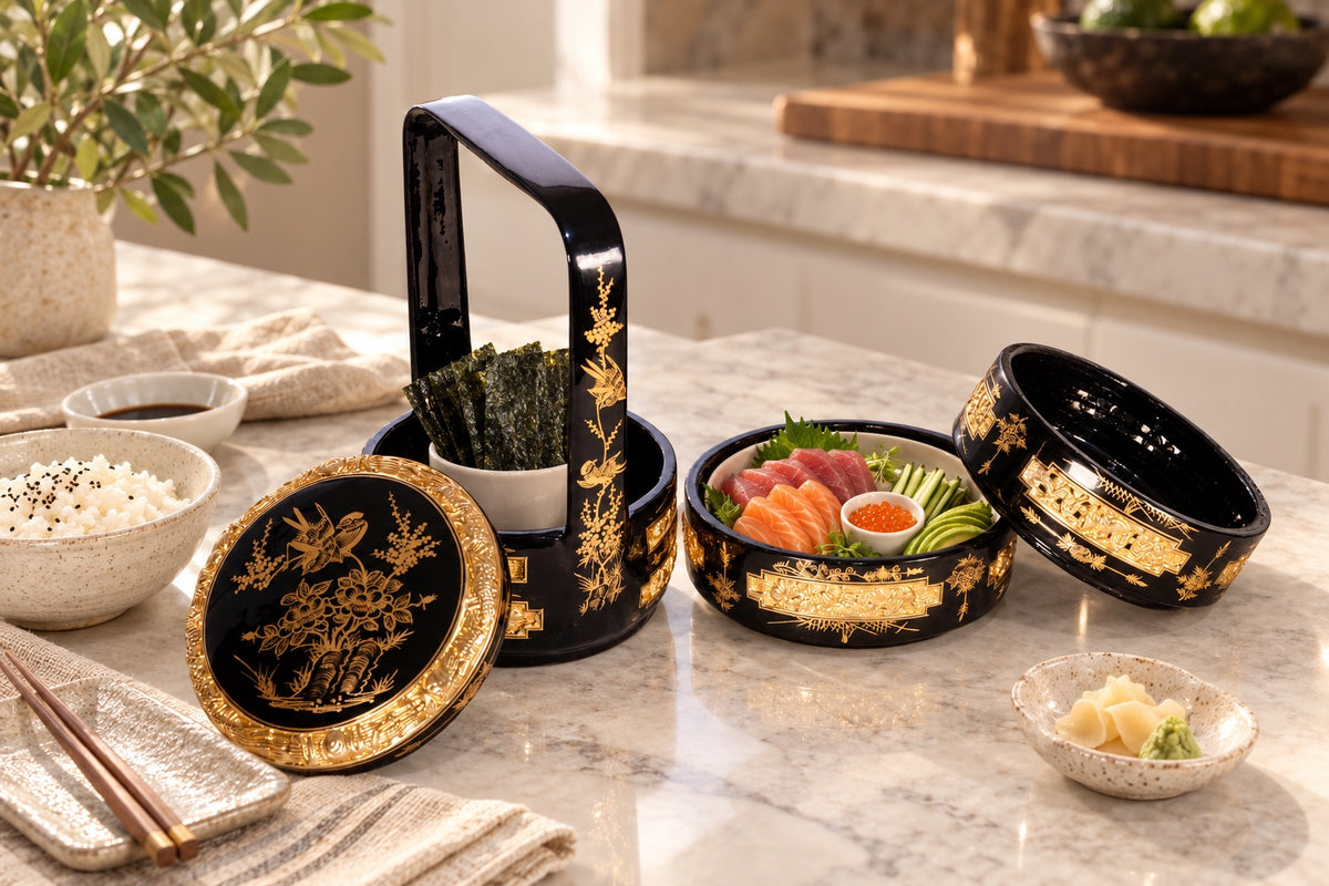 Yue Niang · Yongchun Lacquer Basket · 月娘·永春漆籃