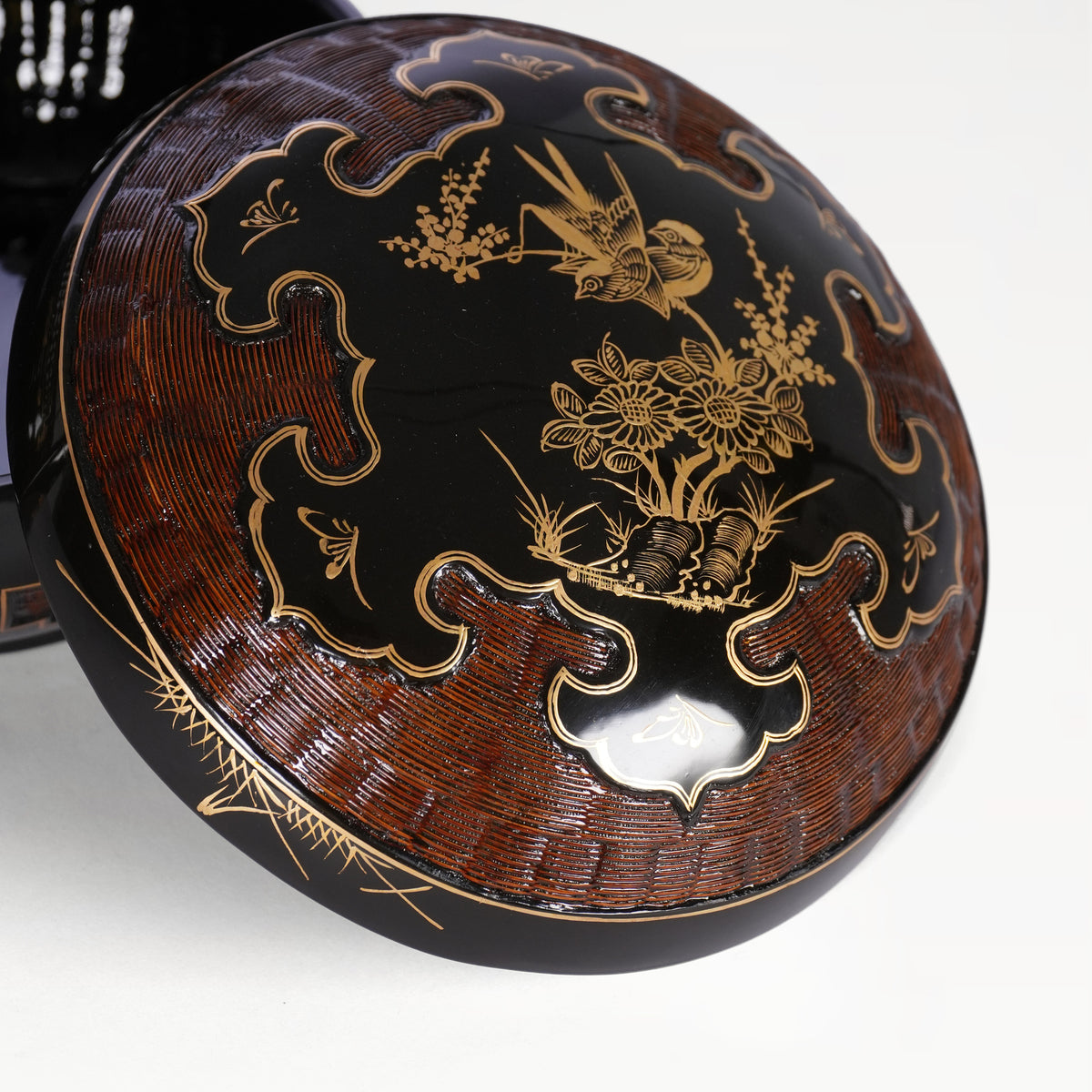 Xie Lan · 謝籃·永春漆籃 — product photo on grey | 見素 XIANSU