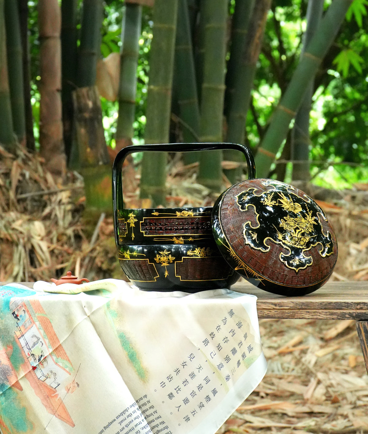 Xie Lan · Yongchun Lacquer Basket · 謝籃·永春漆籃