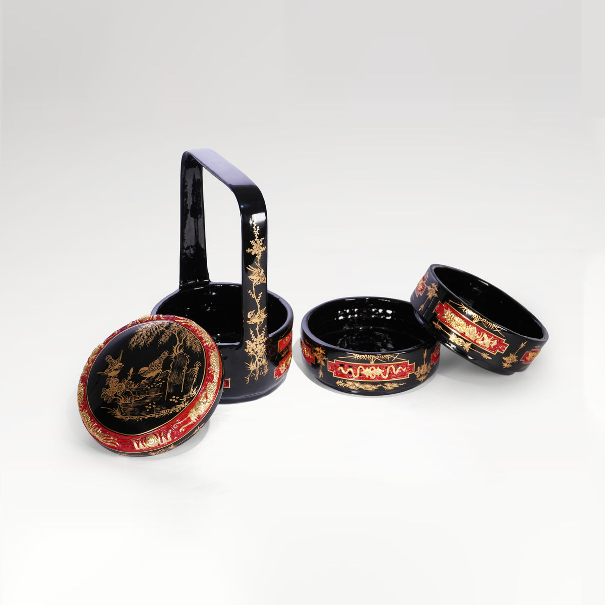Chun Sheng · Yongchun Lacquer Basket · 春盛·永春漆籃