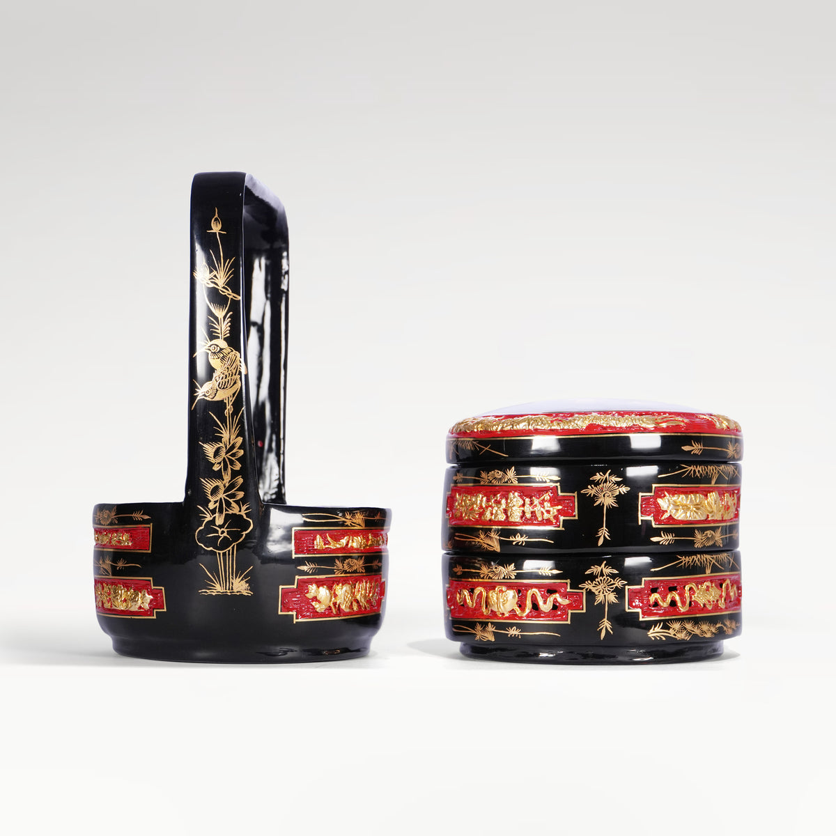 Chun Sheng · Yongchun Lacquer Basket · 春盛·永春漆籃