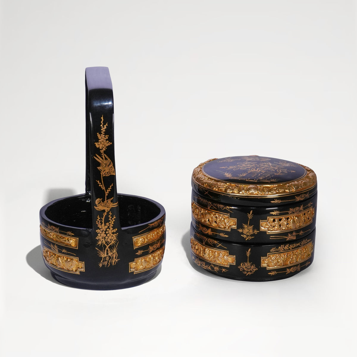 Yue Niang · Yongchun Lacquer Basket · 月娘·永春漆籃