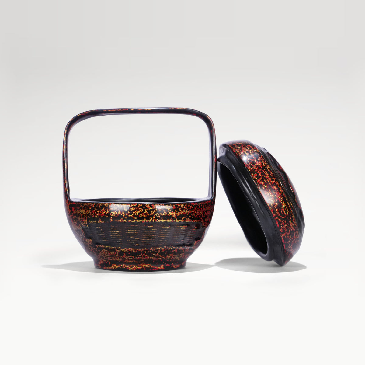 Huai Zhu · Yongchun Lacquer Mini Basket · 懷珠·永春漆籃
