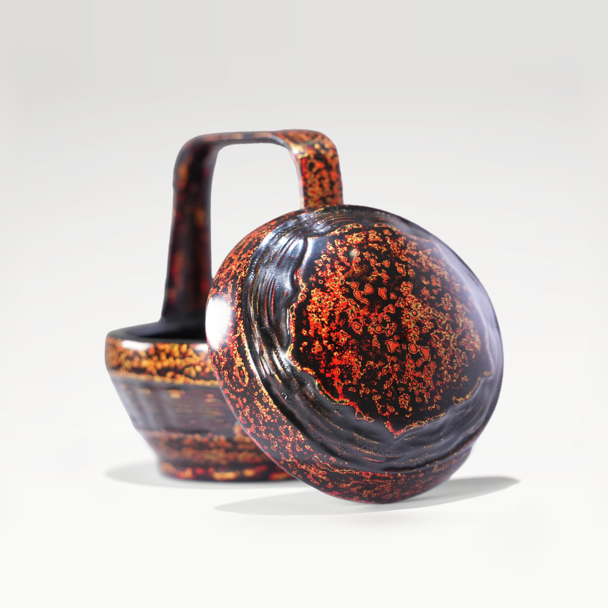 Huai Zhu · Yongchun Lacquer Mini Basket · 懷珠·永春漆籃