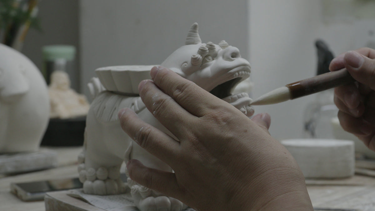 Jin Mao Hou Censer · 金毛犼香爐